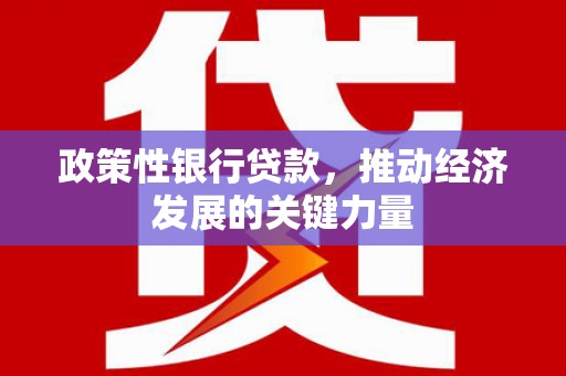 寒亭政策性银行贷款，推动经济发展的关键力量