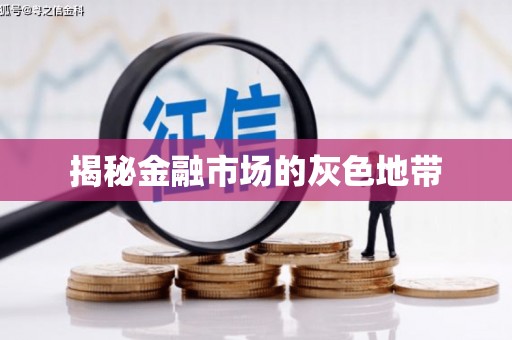 寒亭揭秘金融市场的灰色地带